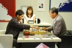 9월 11일 한국기원 바둑TV 스튜디오에서 벌어진 <농협 2005 한국바둑리그> 5라운드 2게임 제일화재와 피망바둑의 주장전에서 전신 조훈현 9단이 피망바둑의 이세돌 9