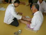 송포동에서는 의료 소외취약계층에 대한 건강관리 향상, 건강에 대한 올바른 지식 보급으로 건전한 사회 환경조성 및 건전한 경로당 운영도모를 위해 지난 9월 8일 송포 8통 경로당에서
