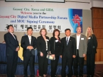고양시(시장 강현석)는 현지시간 23일 오후 LA지역 Radisson Wilshire Plaza Hotel에서 20개 기업 50여명의 현지 방송영상산업 기업인이 참석한 가운데 고양