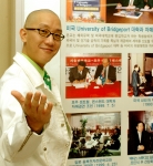 (재)서울전문학교 홍보모델으로 발탁된 남궁연(드러머)이 지난26일 오후 3시에 서울전문학교를 방문했다.