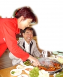 홍천원조화로구이 실내전경