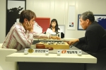 한국기원 바둑TV 스튜디오에서 벌어진 <농협 2005 한국바둑리그> 6라운드 4경기