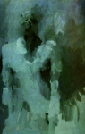 <자화상 Self-portrait>, 캔버스에 유채, 130×89cm, 1962, 작가소장