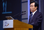 3일 신라호텔에서 열린 제1회 삼성전자 애널리스트 데이에서 삼성전자 정보통신총괄 이기태 사장이 삼성 휴대폰의 미래 비전 및 중장기 전략을 발표하고 있다.