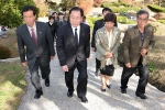 민주노동당 권영길 임시대표, 전태일 문익환 묘소 참배