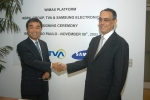 Samsung Electronics, Korea based leading telecom systems and mobile phone provider, and TVA Sistema 