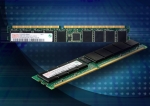 하이닉스반도체가 독자적인 반도체 적층 기술을 이용해 업계 최초로 개발한 2GB DDR VLP R-DIMM(上)과 JEDEC표준 8GB DDR2 R-DIMM(下)