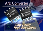 마이크로칩 테크놀로지는 22-비트 해상도의 델타-시그마 A/D (analog-to-digital) 컨버터 2종 MCP3551 및 MCP3553을 새롭게 출시했다.
