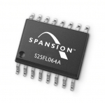 스팬션(Spansion LLC)은 오늘 임베디드 시장을 위한 자사 시리얼 플래시 메모리 제품군에 대용량의 64Mb SPI (Serial Peripheral Interface) 제품
