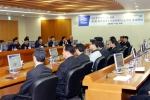 삼성코닝정밀유리와 협력사 대표들이 상호경쟁력 향상을 위한 제1회 공동 프로젝트 발표회를 갖고 있다