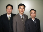 왼쪽부터 이병건사무관, 이황서기관,황윤환사무관 