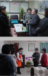 인천여성복지관 설날맞이  독거노인 누비바지 전달 및   저소득 모자가정 수강생 격려금전달