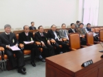 한국아파트연합회 아파트관리용역비부가세특별대책위원회 위원들이 국회 재경위원회 조세소위가 개최하는 공청회에 참석한 모습.