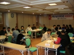 실습과정 진행중 워크샵에서 팀별 토의하면서 찍은 사진