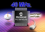 마이크로칩 테크놀로지는 업계 최고 속도의 8비트 마이크로컨트롤러 중 하나인 ‘PIC18F45J10 제품군’을 선보였다.