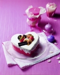 로맨틱 핑크 하트케익

