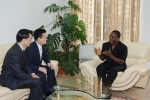 Rev. Dr. Jaerock Lee and DR Congo President Joseph Kabila