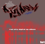 REDPANG 첫번째 디지털 EP의 자켓.