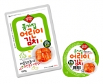 두산 식품BG 종가집은 어린이들만을 위한 ‘종가집 어린이김치’를 판매하고 있다