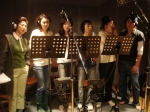 <가족의 탄생> OST 참여하는 모습