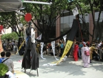 “일본, 독도를 넘보지 마!” 거리연극  행사