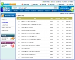 플래시게임(www.flashgame.co.kr)의 [플래시개발 게시판] 화면