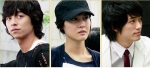 드라마 <어느 멋진 날>에서두 남자(공유, 남궁민)의 가운데 선 하늘(성유리)
