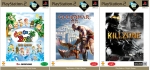 BigHit 시리즈-PS2인기 명작 게임 “God of War: 영혼의 반역자” , “컴온 베이비!” , “킬존” 