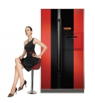 대우일렉 '아르페지오' 디자인 양문형 냉장고 클라쎄 