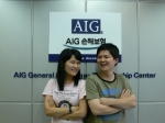 AIG손해보험 ‘남매 텔레마케터’ 윤재근·윤재순씨