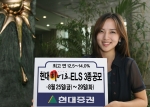 현대증권(대표이사 김지완)은 오는 25일(금)부터 29일(화)까지 쿠폰지급 원금보장형 ELS상품, 투스탁 스텝다운형 ELS상품, 원인덱스 ELS 상품 3종을 공모한다고 밝혔다.
