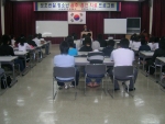 보호관찰청소년 양성평등 및 금주.금연 교육 장면