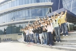 팬택의 기술을 배우고 한국의 문화를 체험하기 위해 중국 DDP에서 온 산업연수생들 