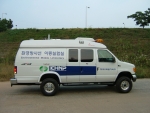 월성원자력에서 최근 도입해 운영중인 비상용 방사능 환경감시차량