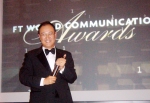 22일(한국시간) 영국 런던에서 열린 제 26회 FT World Communications Awards에서 삼성전자 영국법인 김준영 부장이 'FT 소비자대상(Custome