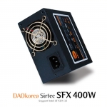 정격출력400W의 sirtec SFX 400W파워