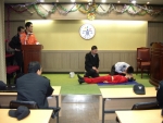 응급처치교육 장면