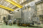 현대중공업이 최근 미국 네브라스카 전력청에 납품한 820MVA 변압기. 