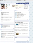 명함홈피 모습(샘플)
