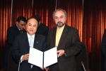좌측부터 KOTRA 홍기화 사장, OEITAI Mr. Mohammad Khazaee 사장