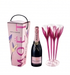 모엣 플라워 로제 기프트 세트