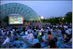 돗자리영화제 상영모습(2006년)
