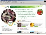 희안마을 홈페이지 메인화면 