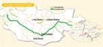 「몽골 그린벨트 조림사업」대상지 지도