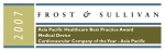 세계적인 시장조사전문기관 프로스트 앤 설리반(Frost & Sullivan) award logo