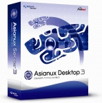 한글과컴퓨터 아시아눅스 데스크톱3 박스 이미지