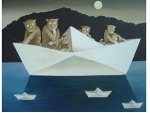 안윤모-가족,91x72 cm,Acrylic on Canvas, 2007 