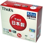 다이요유덴 8배속 DL 8.5GB DVD-R 와이드프린터블 미디어
