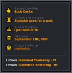 美 뉴그라운즈 King of the Portal 발표 화면.