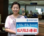 우리투자증권, 연 13.5%~27.5% ELF/ ELS 4종 공모